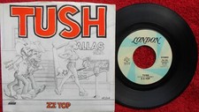 ZZ TOP TUSH B/W BLUE JEAN BLUES 1975 LONDON 45 AND PICTURE SLEEVE