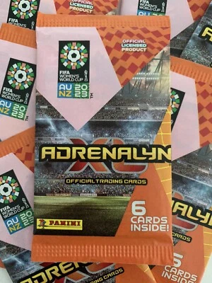 FIFA WOMENS WORLD CUP 2023 PANINI ADRENALYN XL SINGLE PACK FOOTBALL OF 6 CARDS