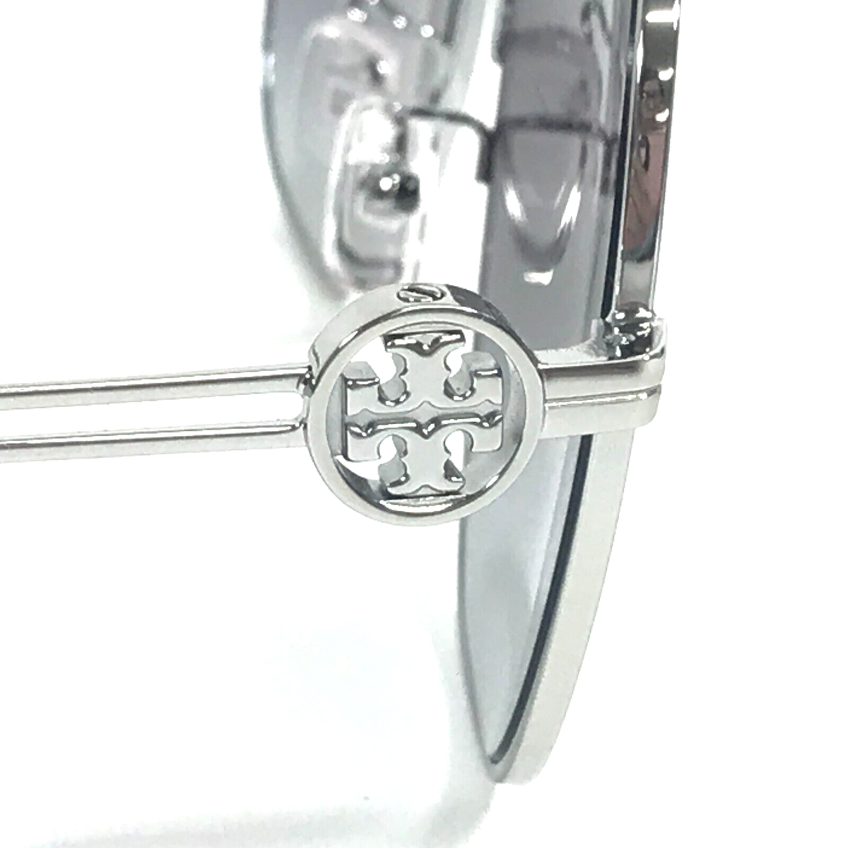 Tory Burch Sunglasses TY6112 32748G Silver Round Frames w  display picture 1