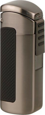 PASSATORE 3-Piece Jet Cigar Lighter Gun Satin / 7 Mm Drill / Gift Box