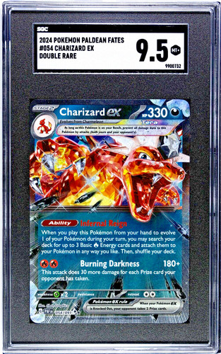 Charizard ex graded SGC 9.5 for sale on eBay
