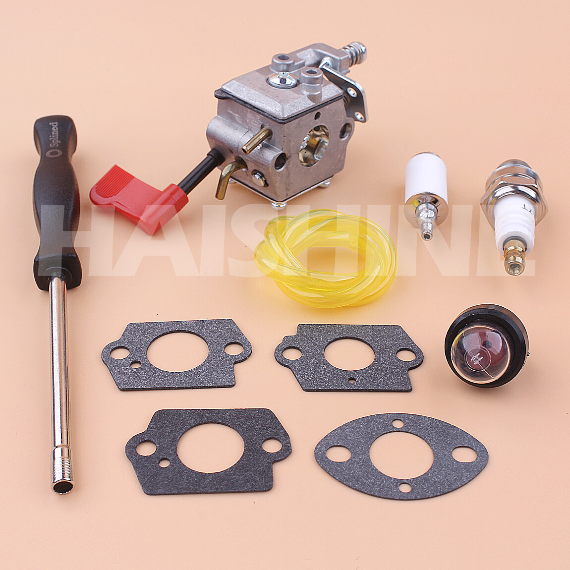 Carburetor For Craftsman Poulan 32cc Gas Trimmer Pole Pruner Walbro ...