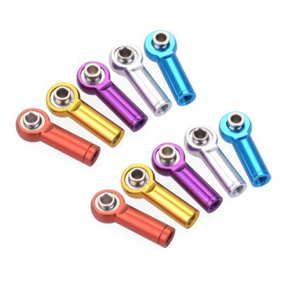 10 Stück Aluminium M4 Spurstangenkopf Kugelgelenk Link Kugelkopf Halter für 1/8  
