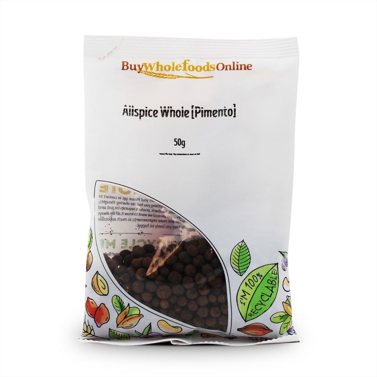 Allspice Whole [Pimento] 50g | BWFO | Free UK Mainland P&P