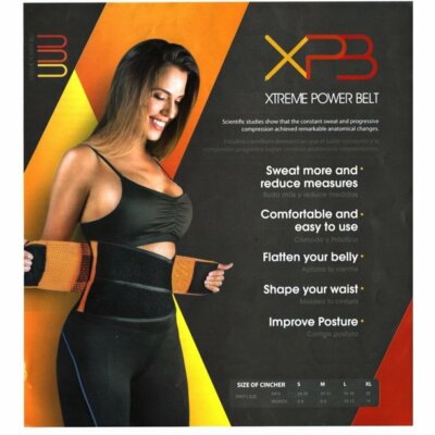 XTREME POWER BELT (SMALL)  ORIGINAL AS Seen TV, shaper redu,osmotic,tecnomed