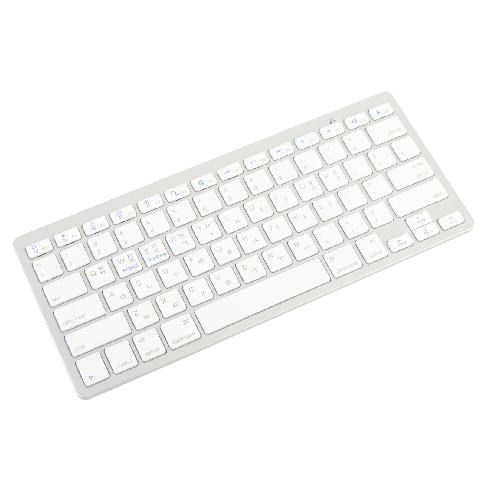 Wireless Keyboard Mini 78 Keys Ultra Thin Portable White Computer Keyboards eBay