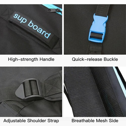 80L/105L Inflatable Paddle Board Bag Handbag SUP Stand up Paddle Board Backpack - Picture 7 of 16