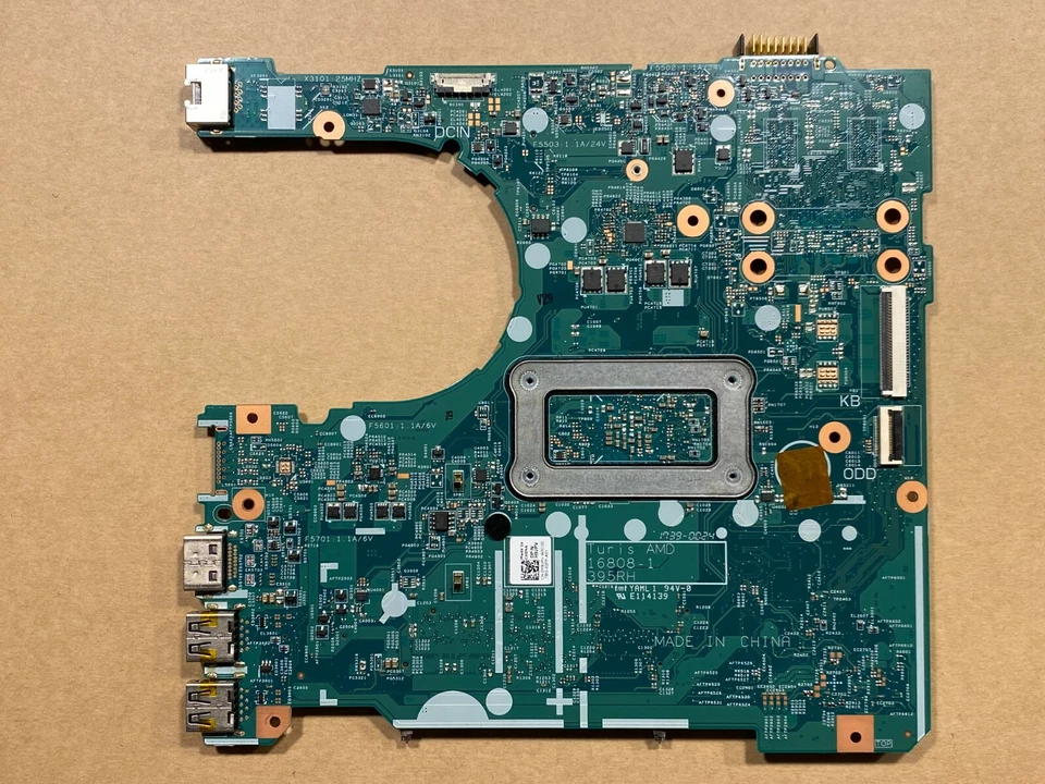 NEW Dell Inspiron 15 3565 14 3465 AMD A9-9400 2.2GHz Motherboard 16808-1 H9JPV - Image 2 of 4