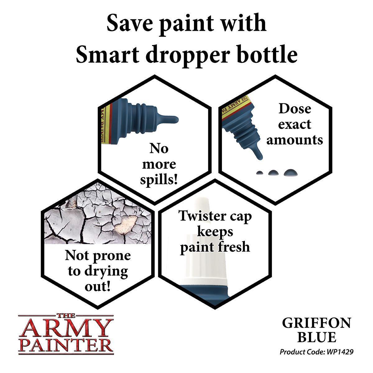 Thumbnail - Griffon Blue (18ml) The Army Painter Acrylfarbe Malen Tabletop Neu