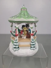 2020 Hallmark Keepsake Club Snowman Band Magic Light/Sound/Motion Ornament Works