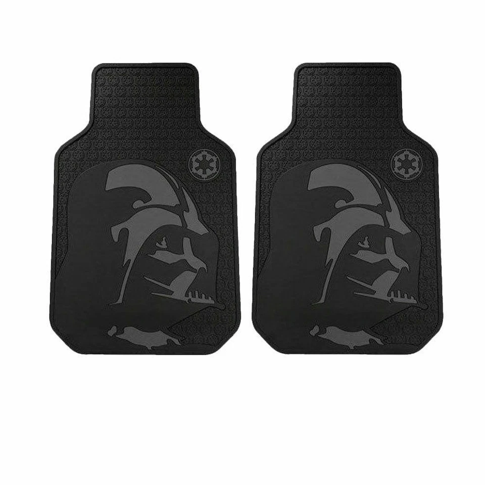 New 7pcs Star Wars Darth Vader Car Truck Floor Mats Steering Wheel Cover Set — 第 3/4 张图片
