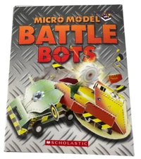 Scholastic Micro Model Battle Bots 2004 Fun Pack Croc Bot Tiger Frog Crab Bot