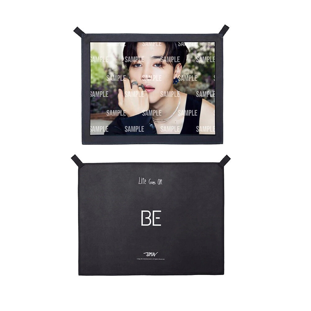 BTS BE OFFICIAL MERCH Fabric Poster Jungkook V Jimin Jin