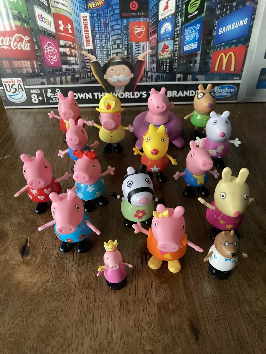 peppa pig figures lot of 17 toys eBay