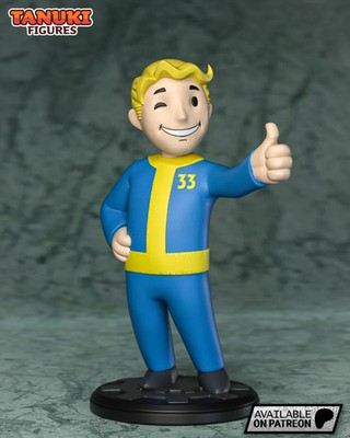 Vault Boy   Fallout   Resin Statue