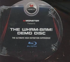 The Wham-Bam! Demo Disc BLU-RAY VIDEO high definition demonstration 2009 SEALED 