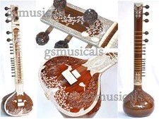 Sitar Royal Pro handgefertigtes indisches Instrument Ravi Shankar-Stil GSM058