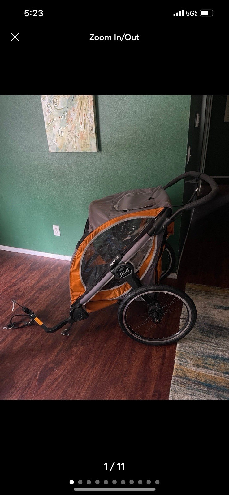Baby Jogger Pod Bike Trailer