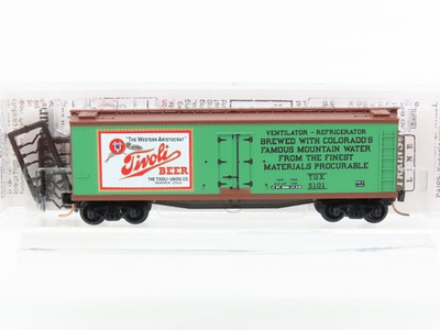 #ad N Scale Micro Trains MTL 49440 TUX Tivoli Beer Northern 40#x27; Wood Reefer #5101 $24.95