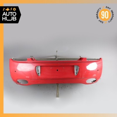 03-10 Bentley Continental GT GTC Rear Bumper Cover Assembly Red OEM
