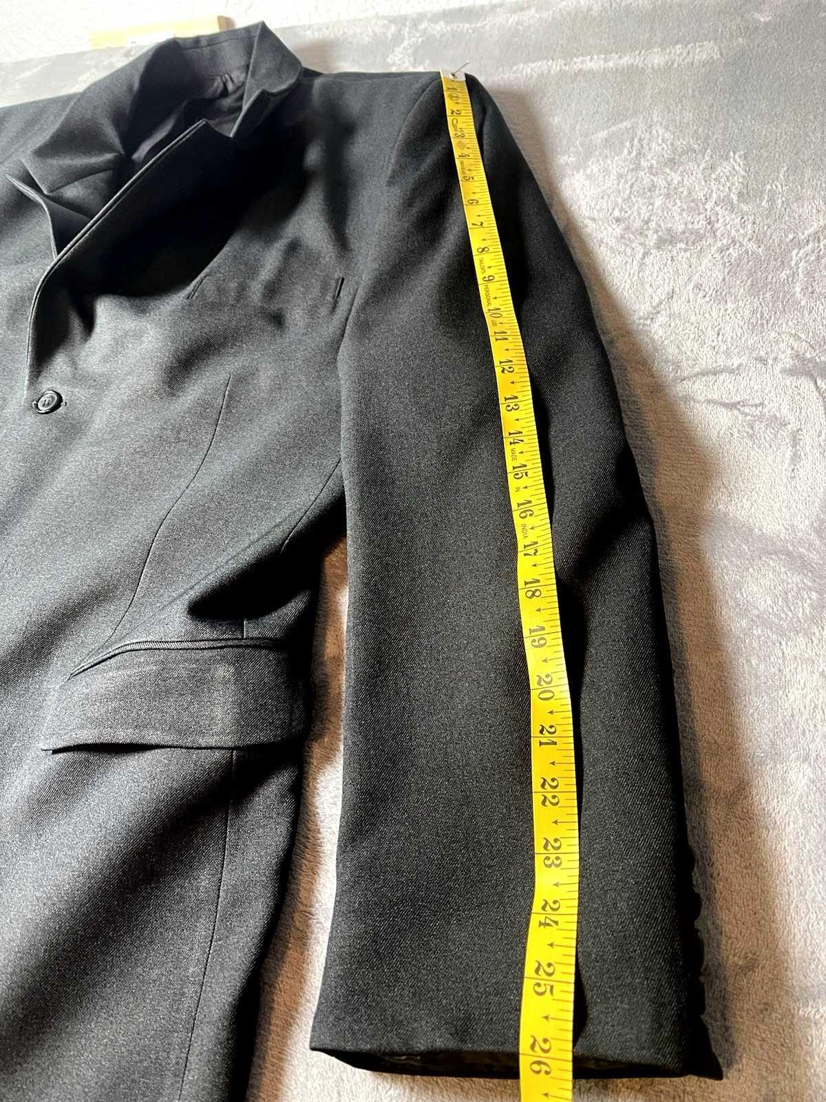 Versace Classic mens sz 54 black suit jacket #luxurybrand thumbnail 7