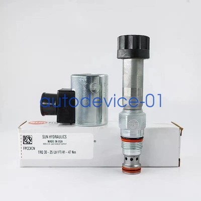 Normally closed proportional flow valve FPCC-XCN-224 hydraulic cartridge valve