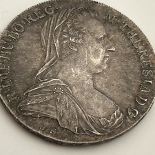 Maria Theresa Thaler Silver Coin 0.833 Austria