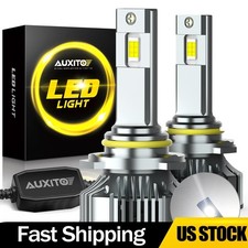 2/4X 9006 AUXITO HB4 LED Headlight Conversion Kit Low Beam Bulbs 6500K White