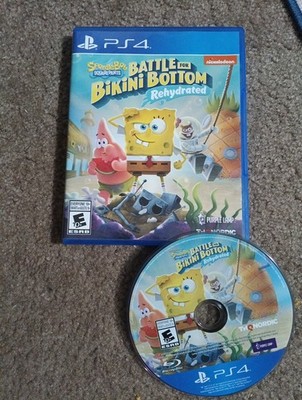 SpongeBob SquarePants Battle For Bikini Bottom Rehydrated Sony Playstation 4 PS4