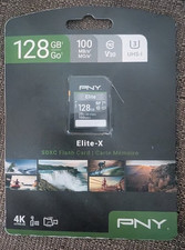 PNY Elite Performance 128GB Class 10 - SDXC Memory Card - PSDX128U395GE