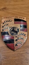 PORSCHE BADGE 924 944 PORSCHE CREST  90155921020 ORIGINAL 