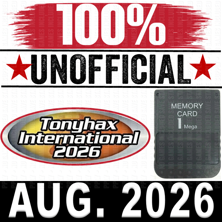 Tonyhax International PS1 Memory Card 2026 LATEST Sony PlayStation PSX PSone