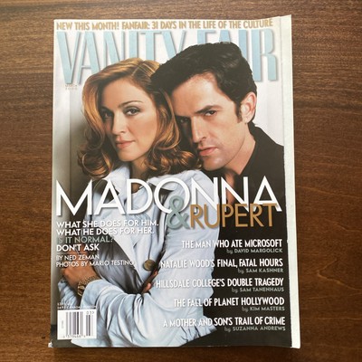 Vanity Fair Magazine   March 2000   Madonna & Rupert Everett Cover   Rare