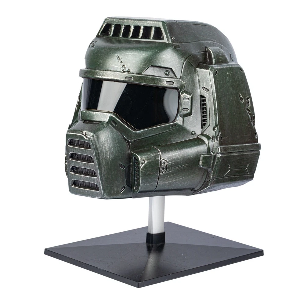 Classic Doom Guy Helmet Cosplay Props Masks Game Resin Replica Adult Halloween - Image 2 of 4