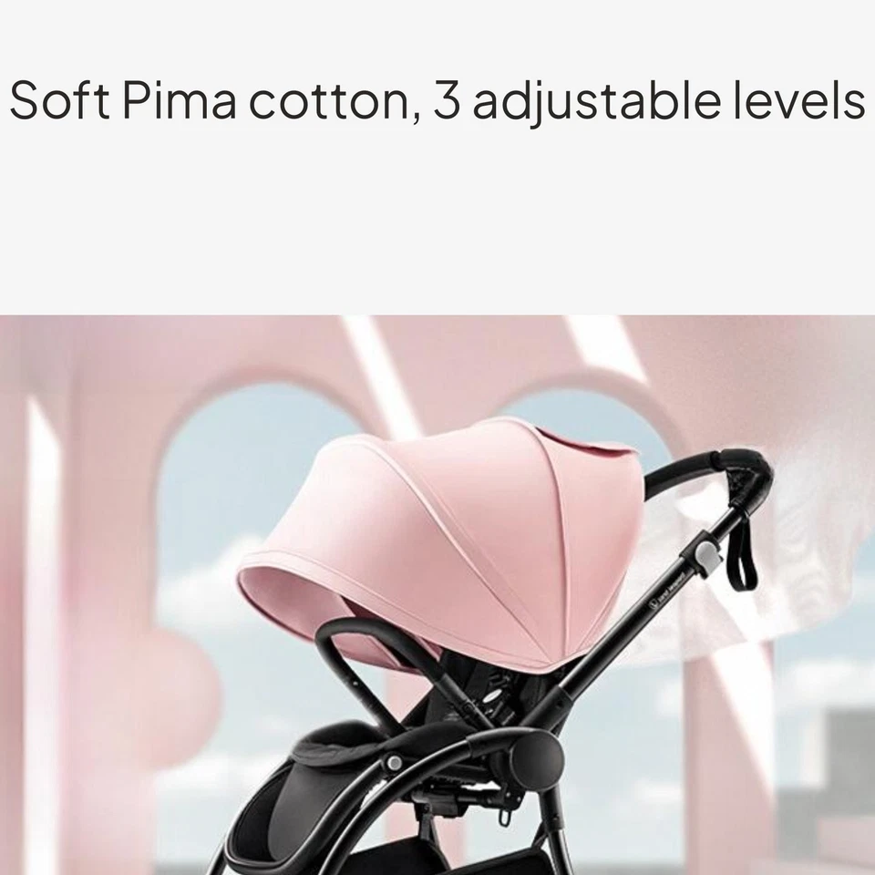 Lightweight Foldable Reversible High Landscape Stroller - Image 3 of 4