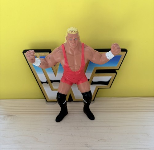 ⭐️ WCW Galoob - Sid Vicious Pink - Nice Condit...