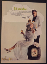 25. Bitte ein Bit - Bitburger Pils Bier Werbeanzeige Werbung Reklame 1971