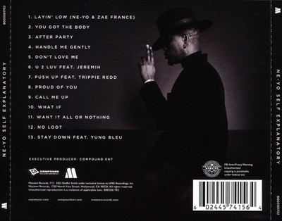 NE-YO SELF EXPLANATORY NEW CD