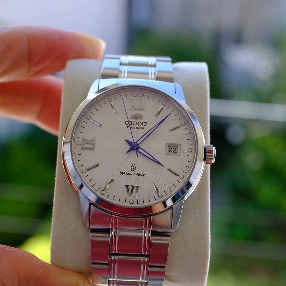 ORIENT Automatic Orient Automatic Wristwatch Silv… - image 2