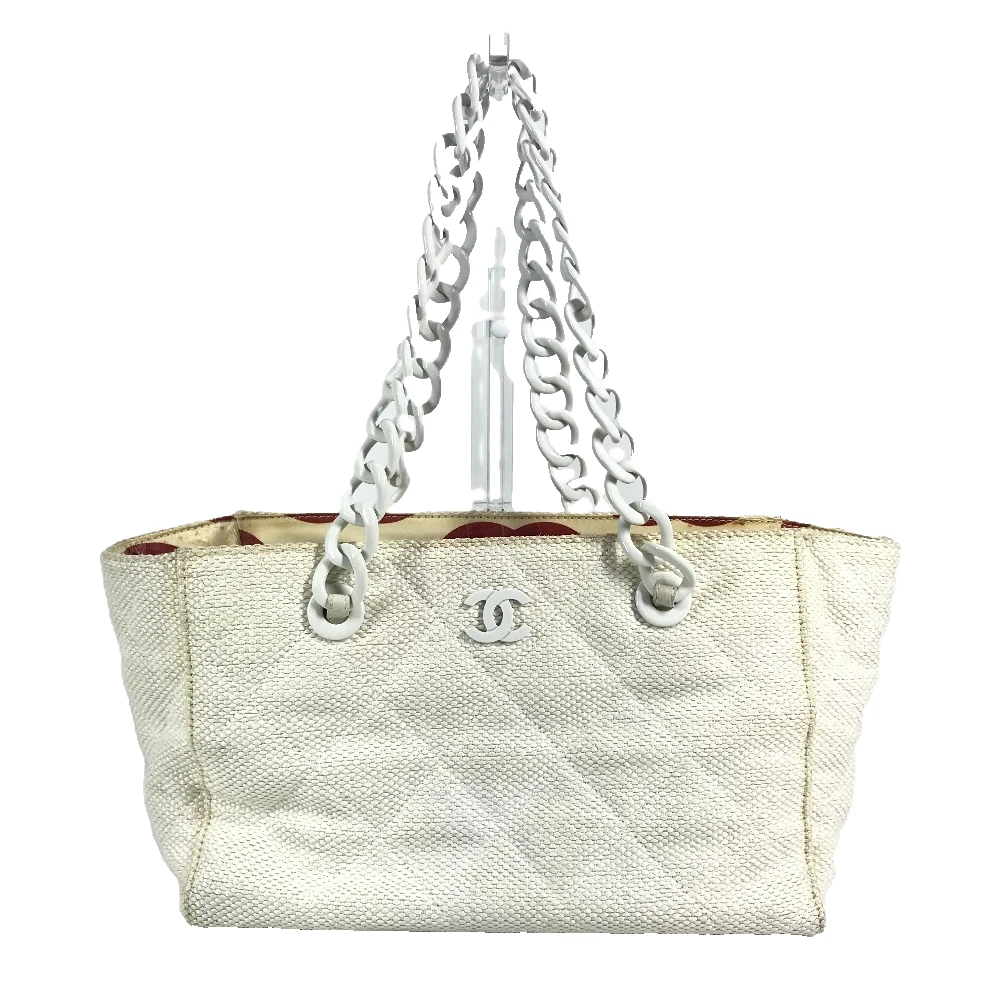 CHANEL Tote White Bags & Handbags for Women for sale | eBay