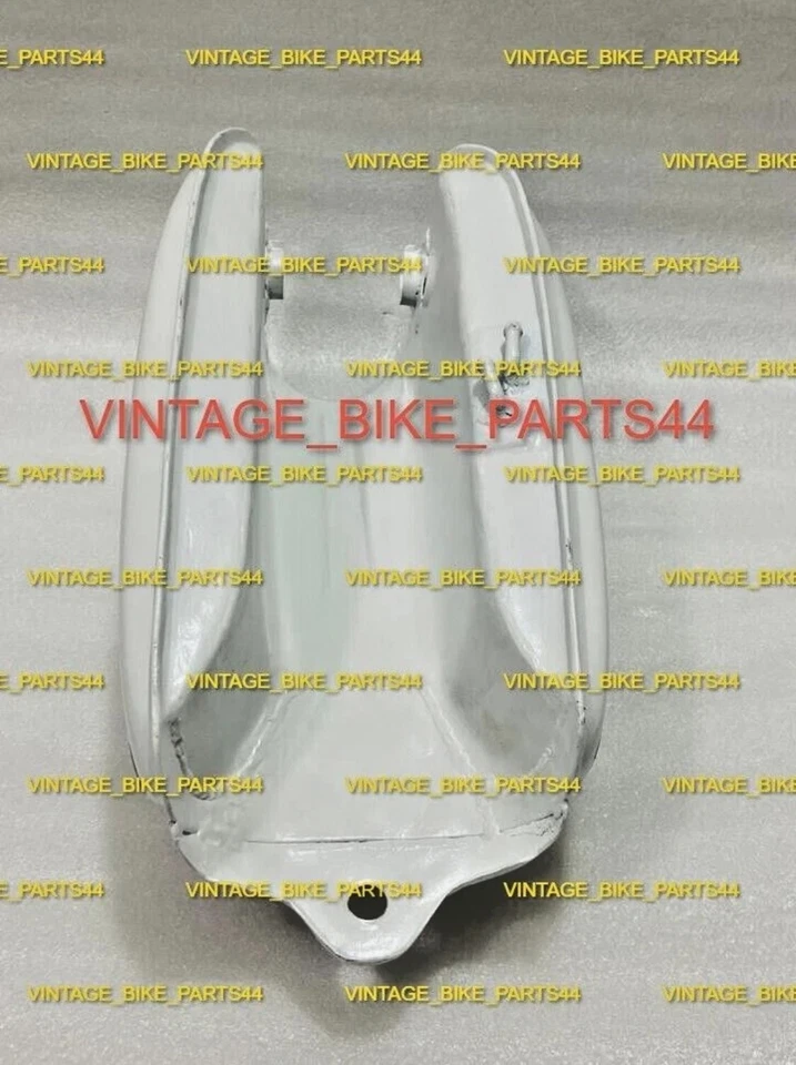 ADECUADO PARA HONDA ATC 70 Blanco Acero Combustible Gas Tanque 1978-1985 + TAP - Imagen 2 de 2