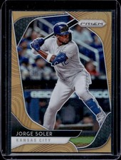 2020 Panini Prizm Jorge Soler Neon Orange #/100 Royals