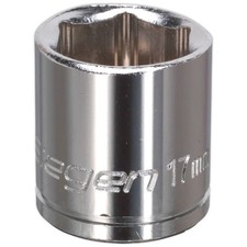 Image of Siegen Walldrive Socket 17mm 3/8"sq Drive