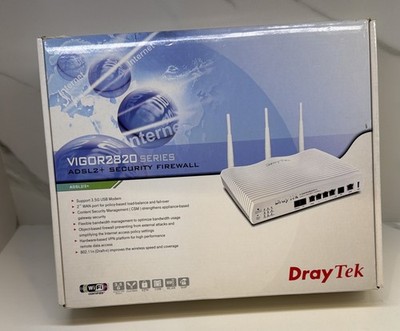 DrayTek Vigor2820n ADSL2+ Security Firewall Router mit VPN-Unterstützung