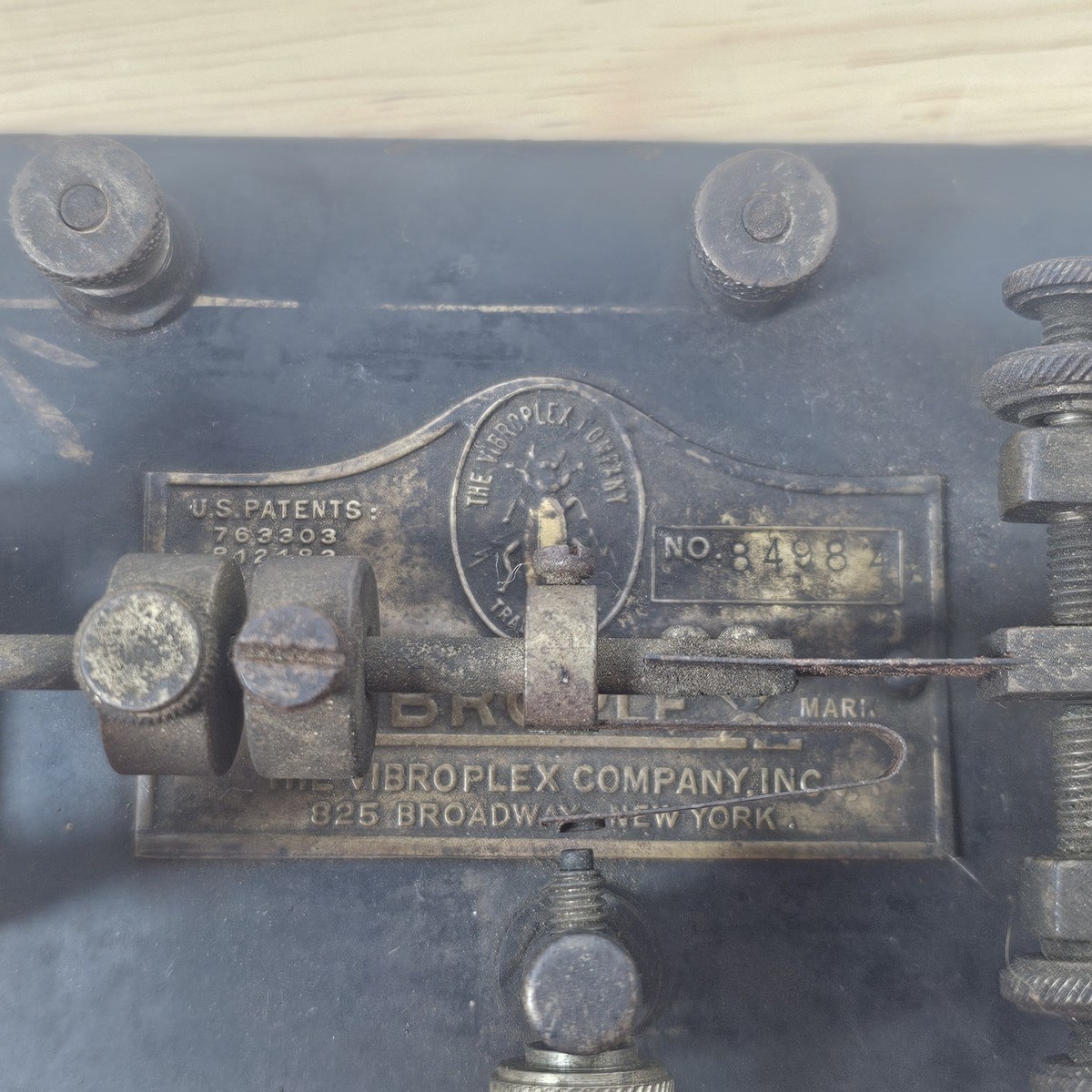 Vintage 1922 Vibroplex Original Bug Telegraph Key #84984 | eBay