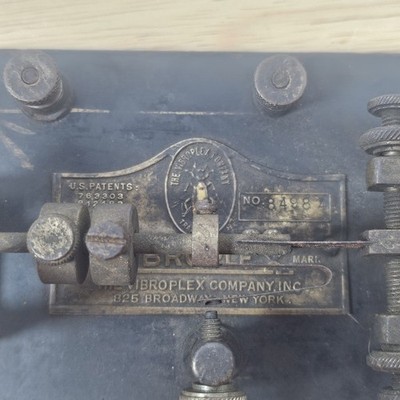 Vintage 1922 Vibroplex Original Bug Telegraph Key #84984 | eBay