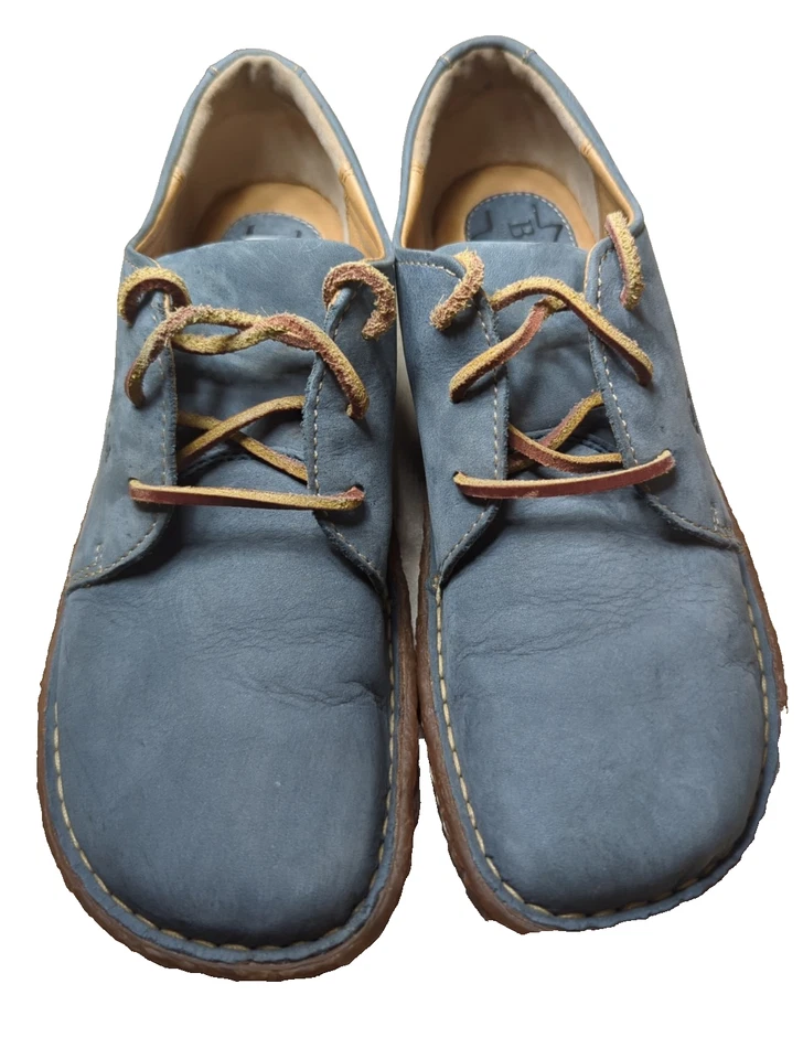 Born Women's Blue Suede Casual Shoes Sz 9M Comfortable Stylish Soft Sole Walking - Image 2 of 4