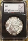 1883-CC Morgan Silver Dollar $1  MS64