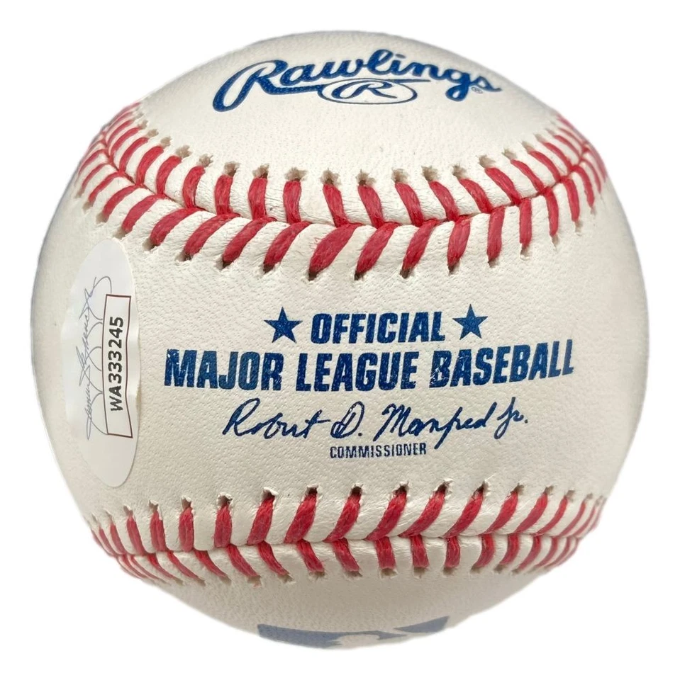 Hideki Matsui Yankees Signed In Kenji Official MLB Baseball 09 WS MVP Insc JSA - Image 2 of 2