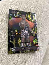 Chad Gable 2025 Topps Chrome WWE x Cactus Jack Black & Yellow Refractor #88